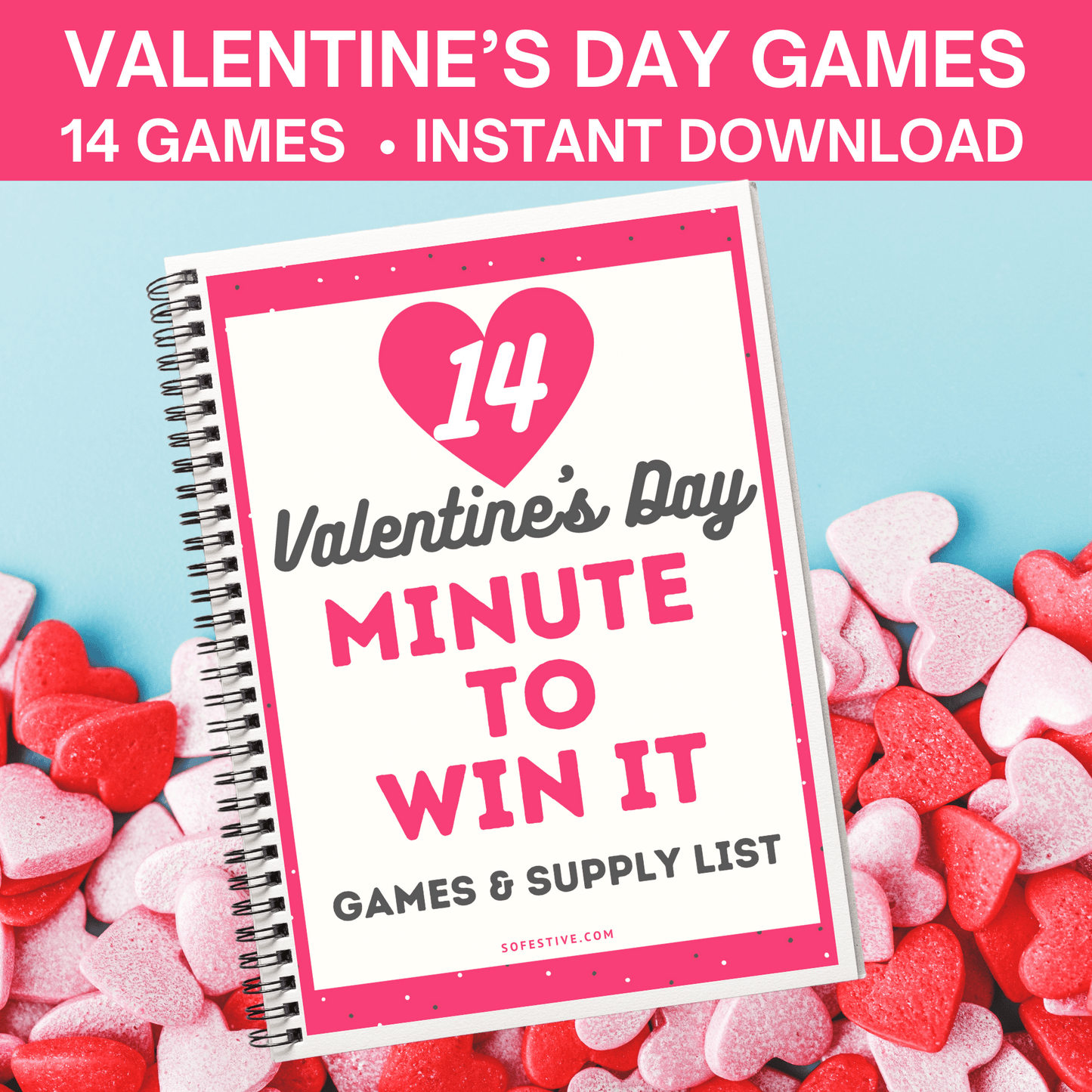 14 Valentine's Day Minute To Win It Games