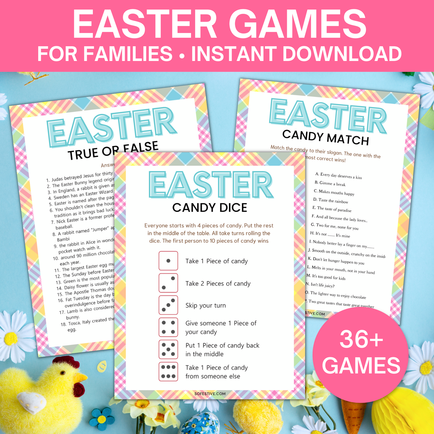 Easter Made Easy- 250+ Printables, Gift Tags, Traditions & More