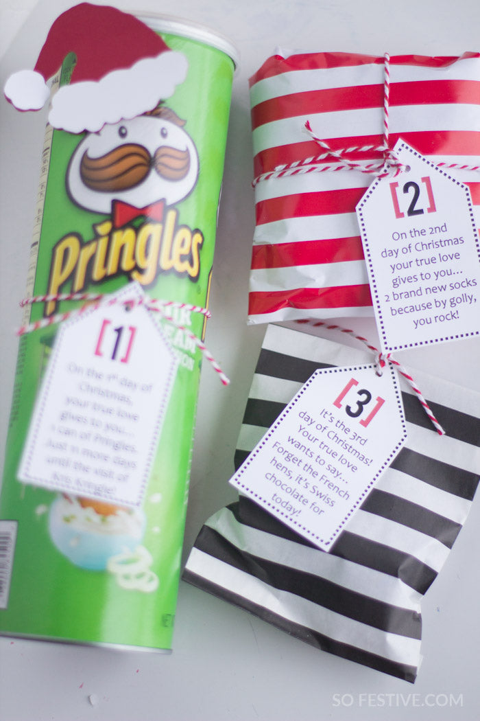Modern 12 Days of Christmas For Your Husband/Guy (Tags & Gift List)