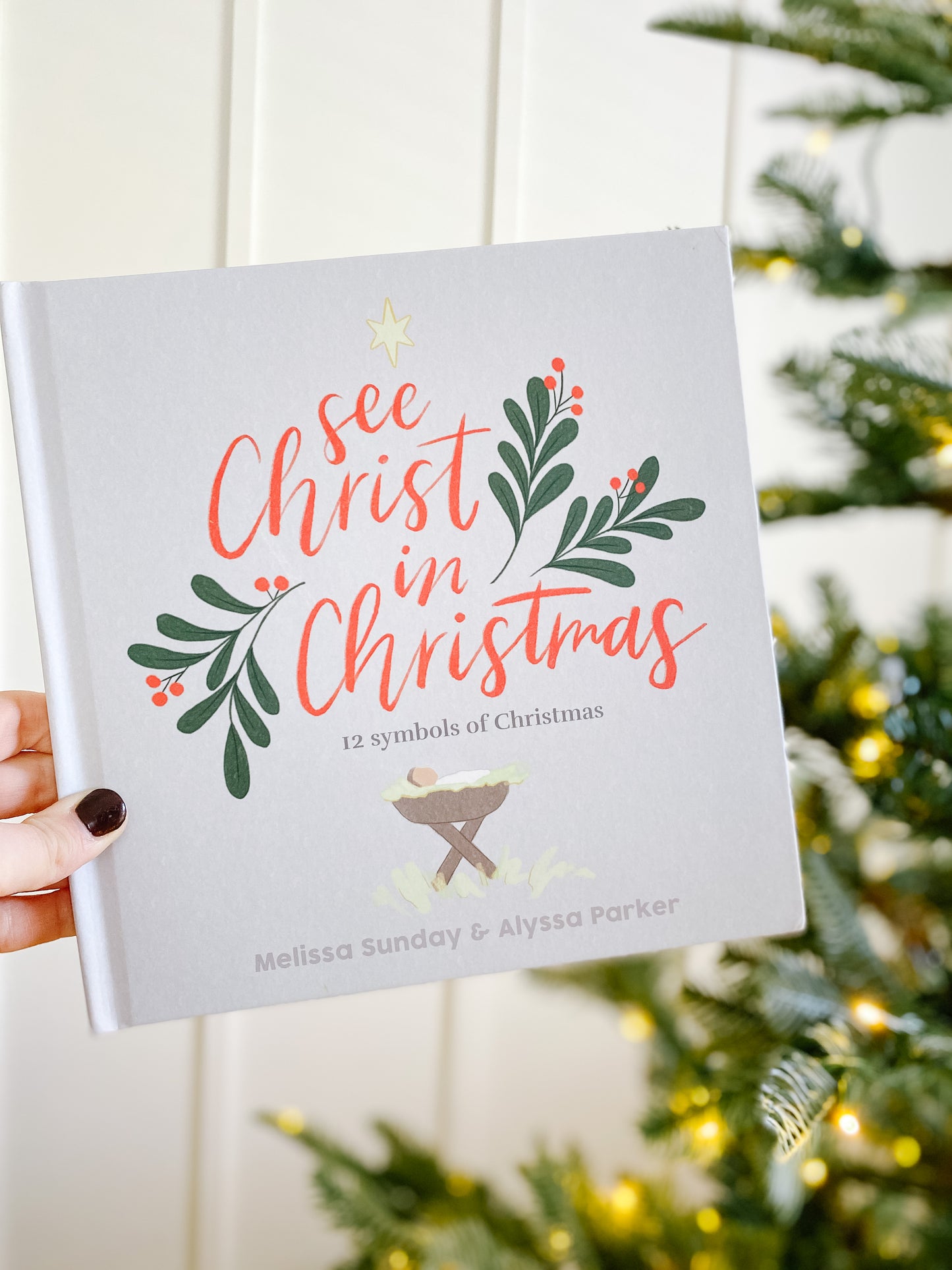 See Christ In Christmas- 12 Symbols of Christmas (Illustrated, Hardcover Book)