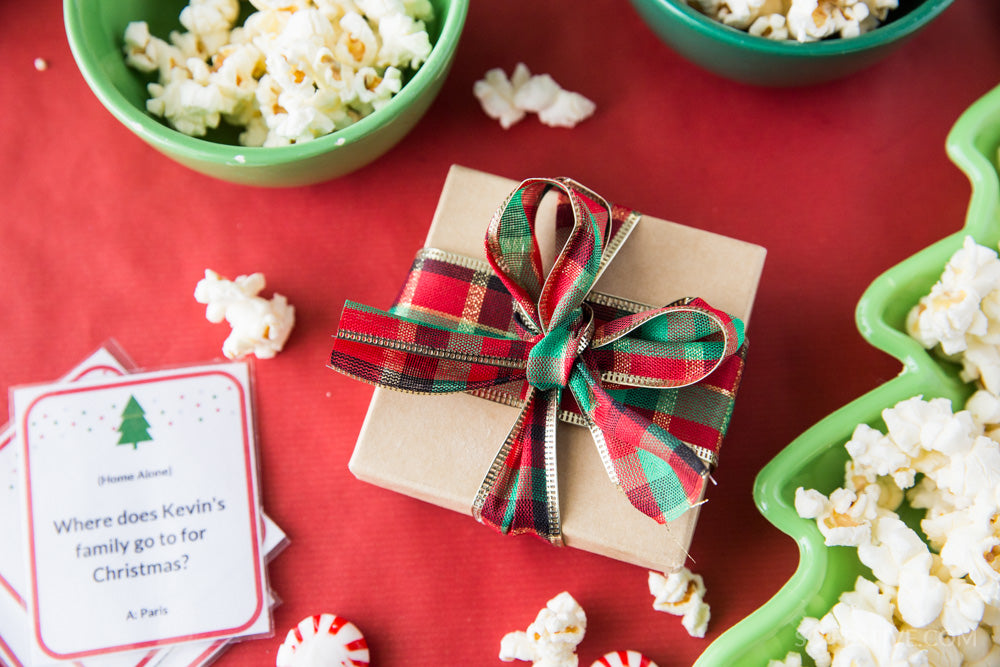 Christmas Movie Trivia Game (72 Cards)- Digital Download