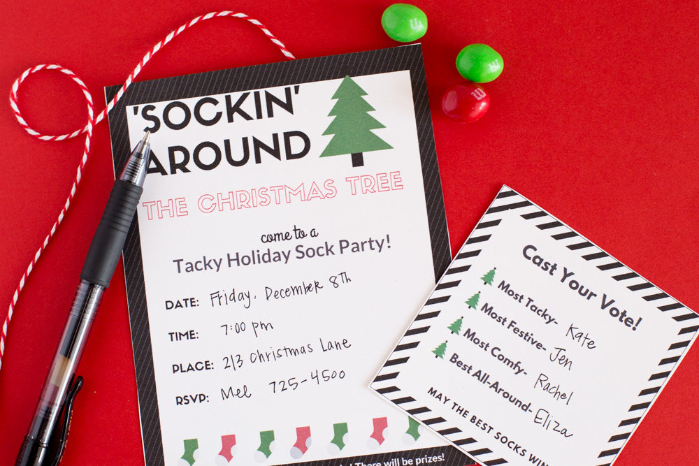 TACKY SOCK CHRISTMAS PARTY KIT
