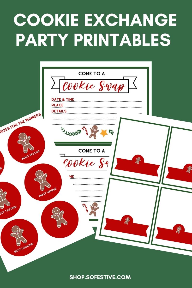 Holiday Cookie Exchange Party Pack