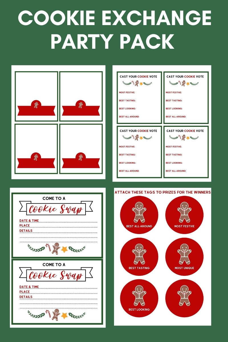 Holiday Cookie Exchange Party Pack