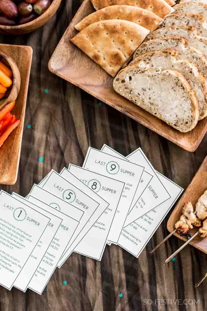Easter Last Supper Kit (Menu, Recipes & Discussion Cards)