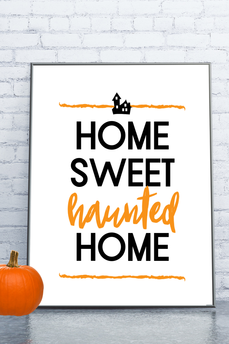 Modern Printable Halloween Art- 7 Options