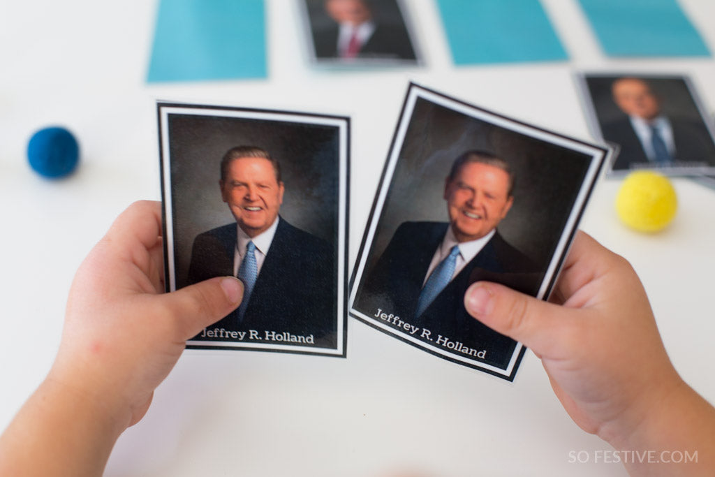 General Conference Church Leaders Matching Game -Updated 2024