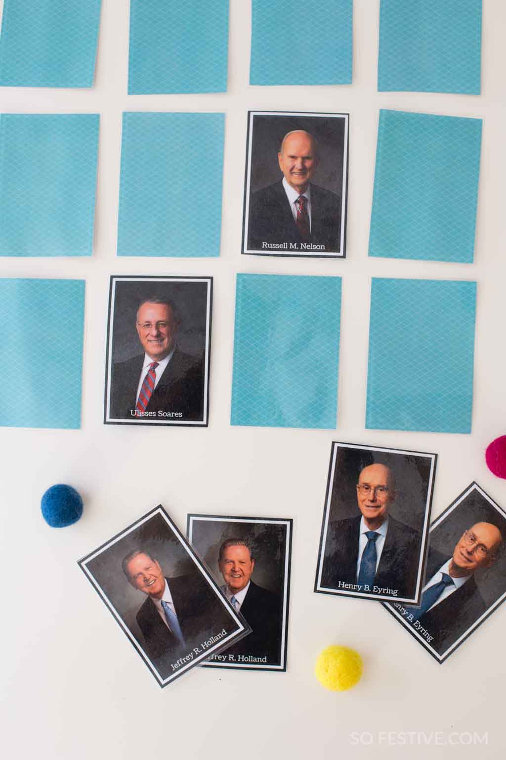 General Conference Church Leaders Matching Game -Updated 2024