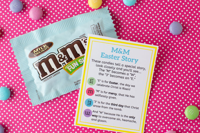 M&Ms Easter Poem (2 Sizes)+ Bonus Christmas Version