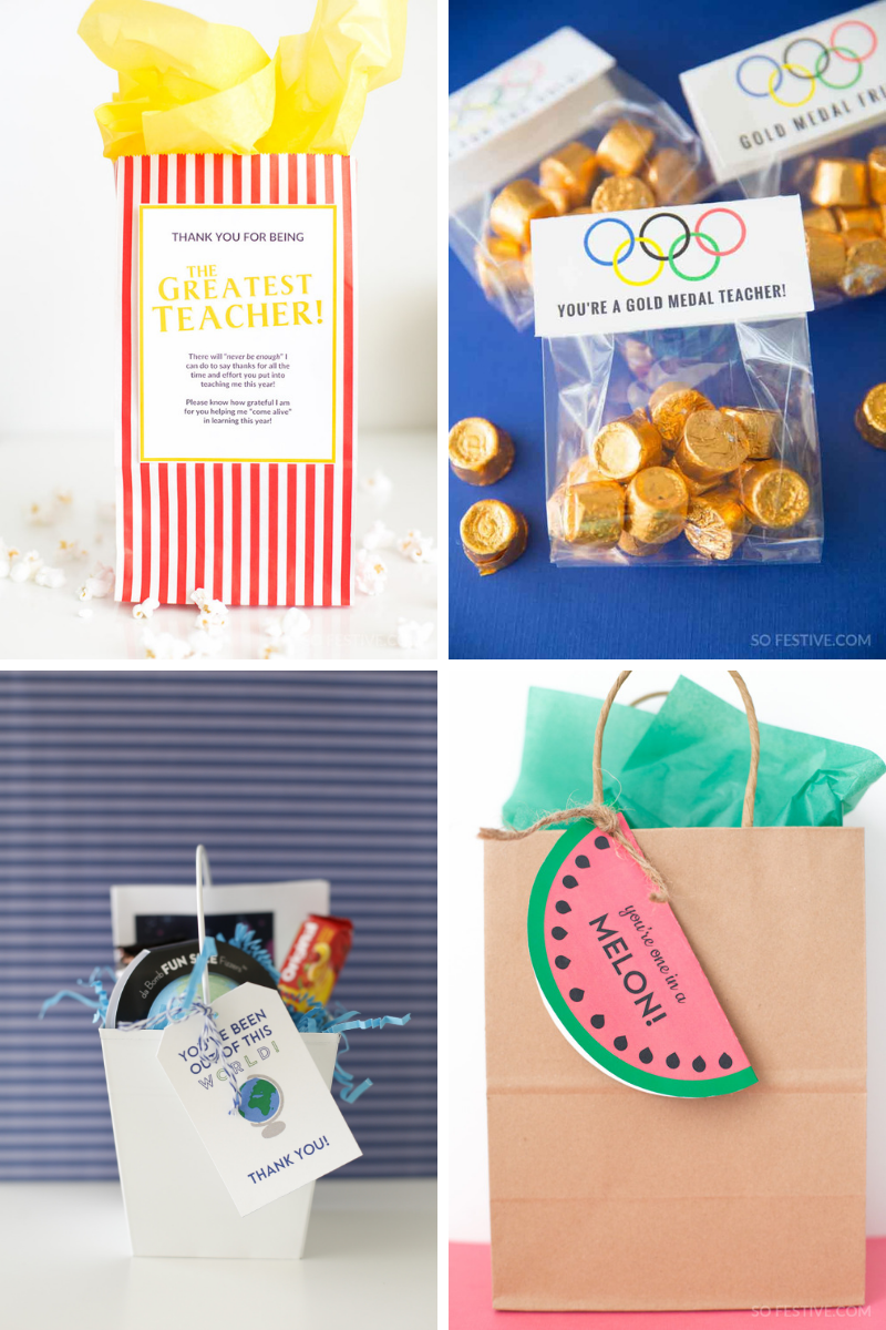 Teacher Appreciation Gift Bargain Bundle (6 Tag Options)