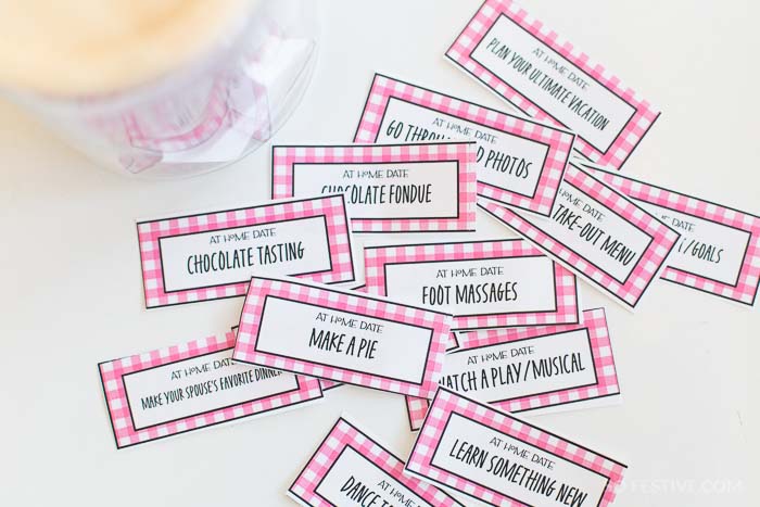 At-Home Date Night Ideas (53 Dates In a Jar)