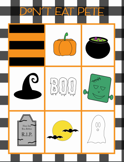 Don't Eat Pete- Halloween Version