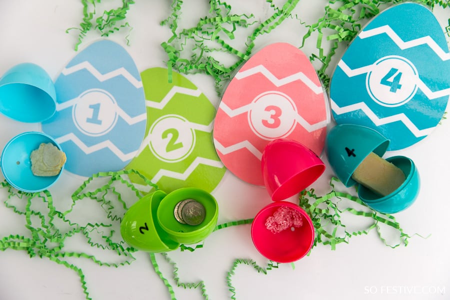 Resurrection Eggs- Easter Story Egg Hunt (Scripture Verses & Object List)