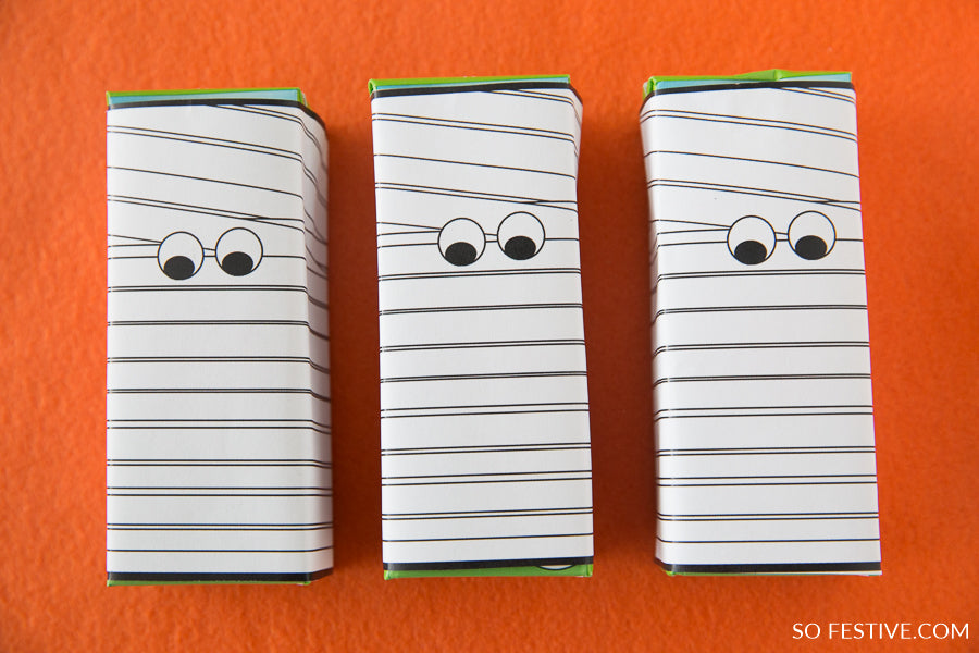 Halloween Drink Mummy Juice Box Printables