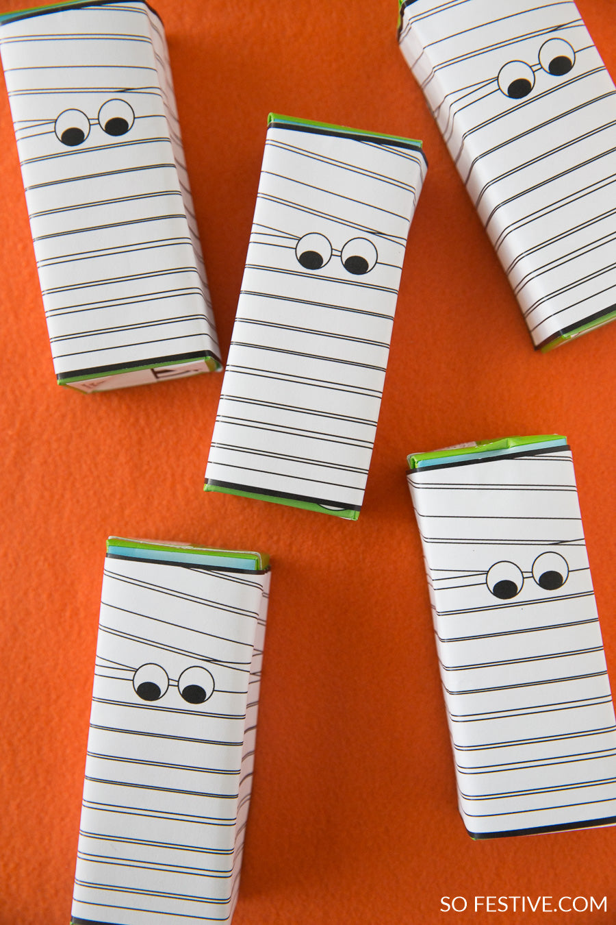 Halloween Drink Mummy Juice Box Printables