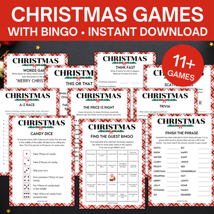 24 Christmas Games Bargain Bundle- ($40 value!)
