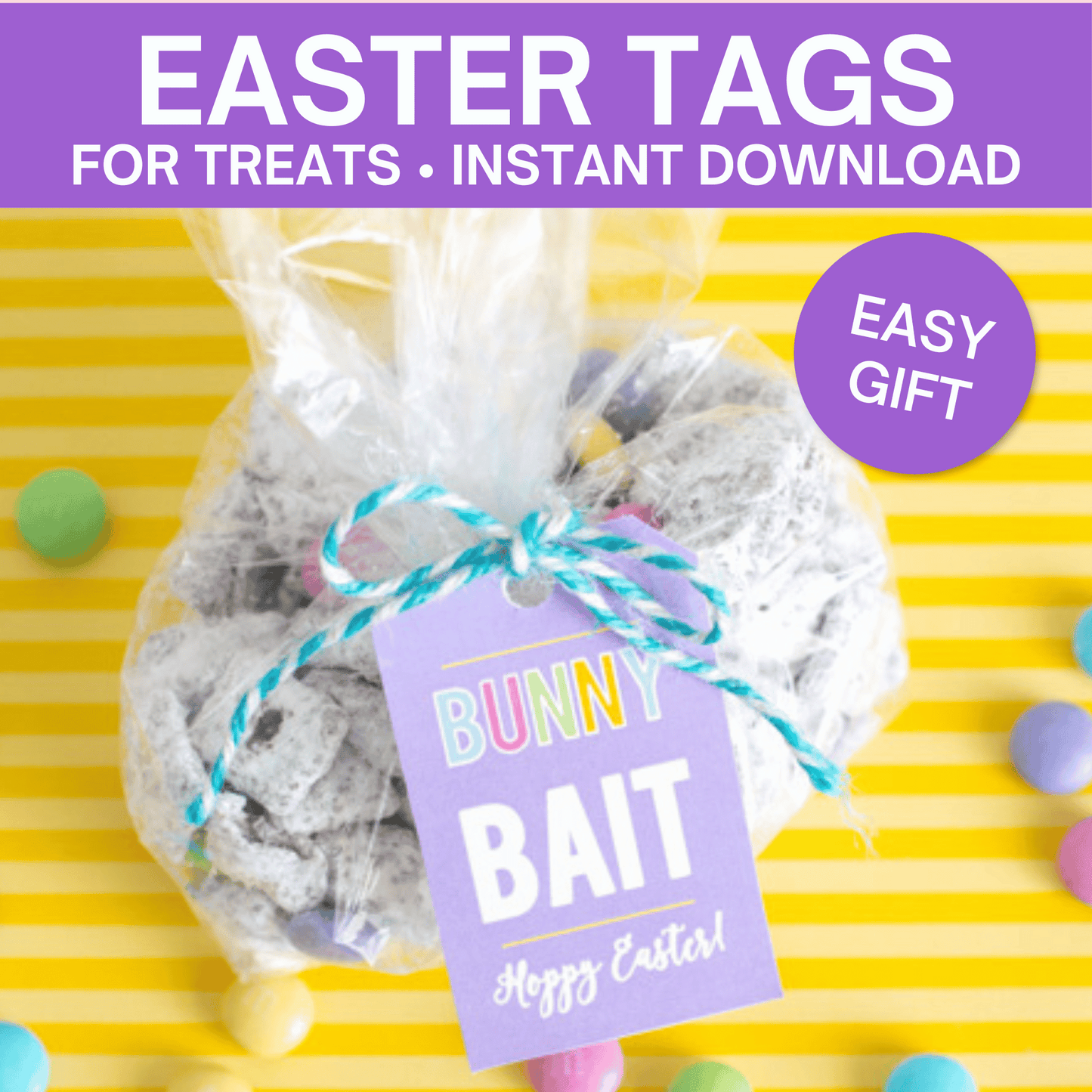 15 Easter Gift Tags- Printable Tags For Easy Easter Gifts