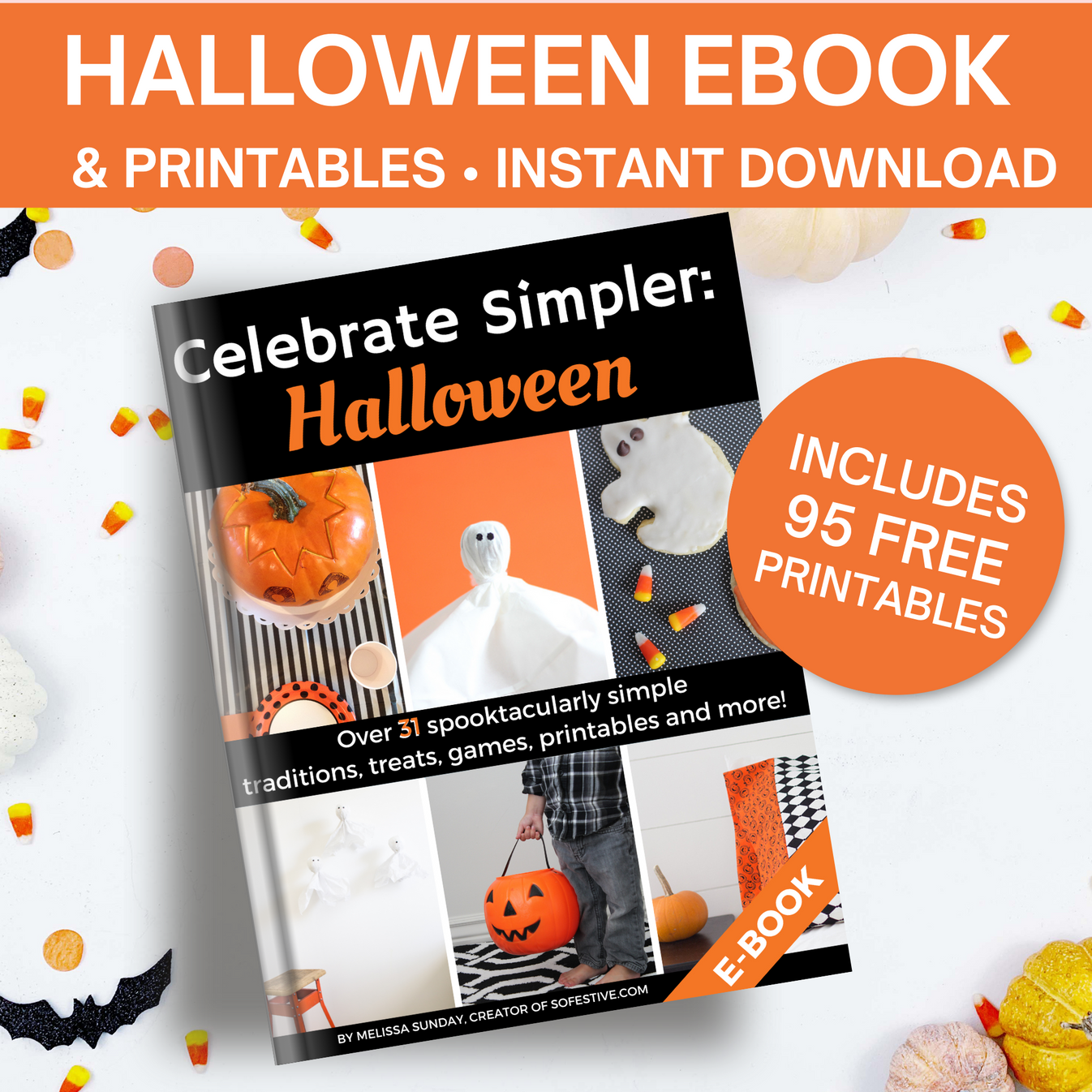 Halloween Ebook & Printable Bundle- 130+ pages recipes, games, party i ...