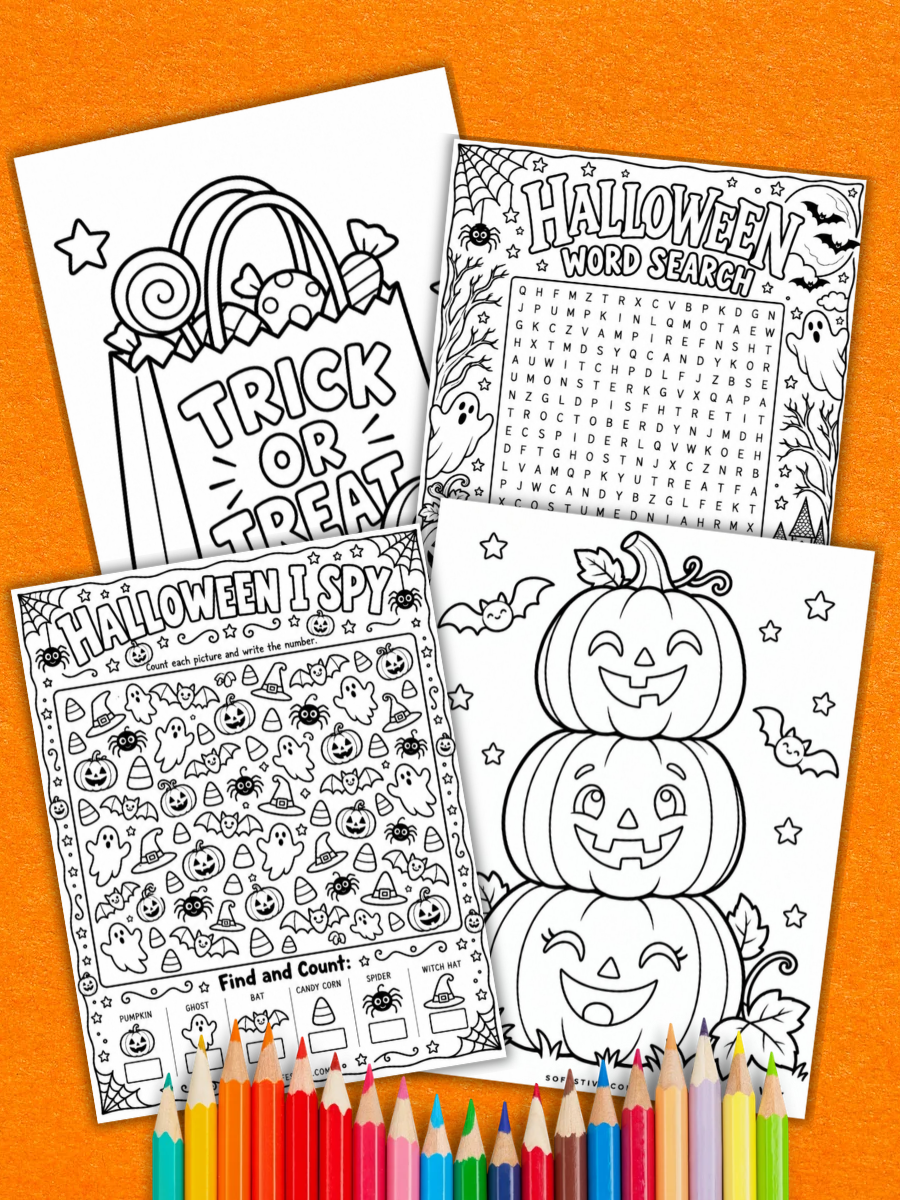 101 Halloween Coloring Pages
