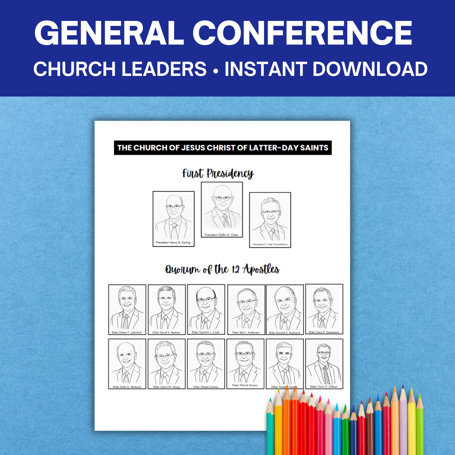 General Conference Activity- Current LDS Church Leaders 2026