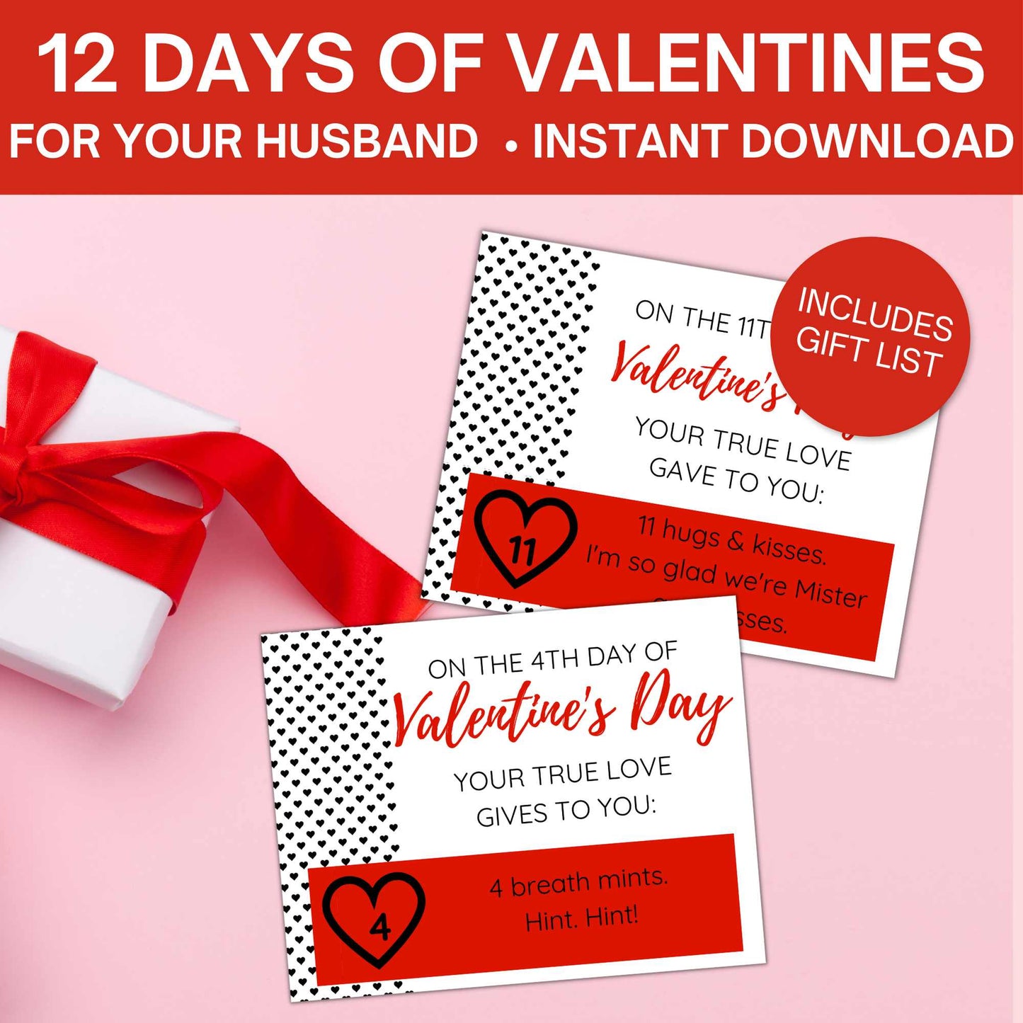 12 Days of Valentines For Your Spouse