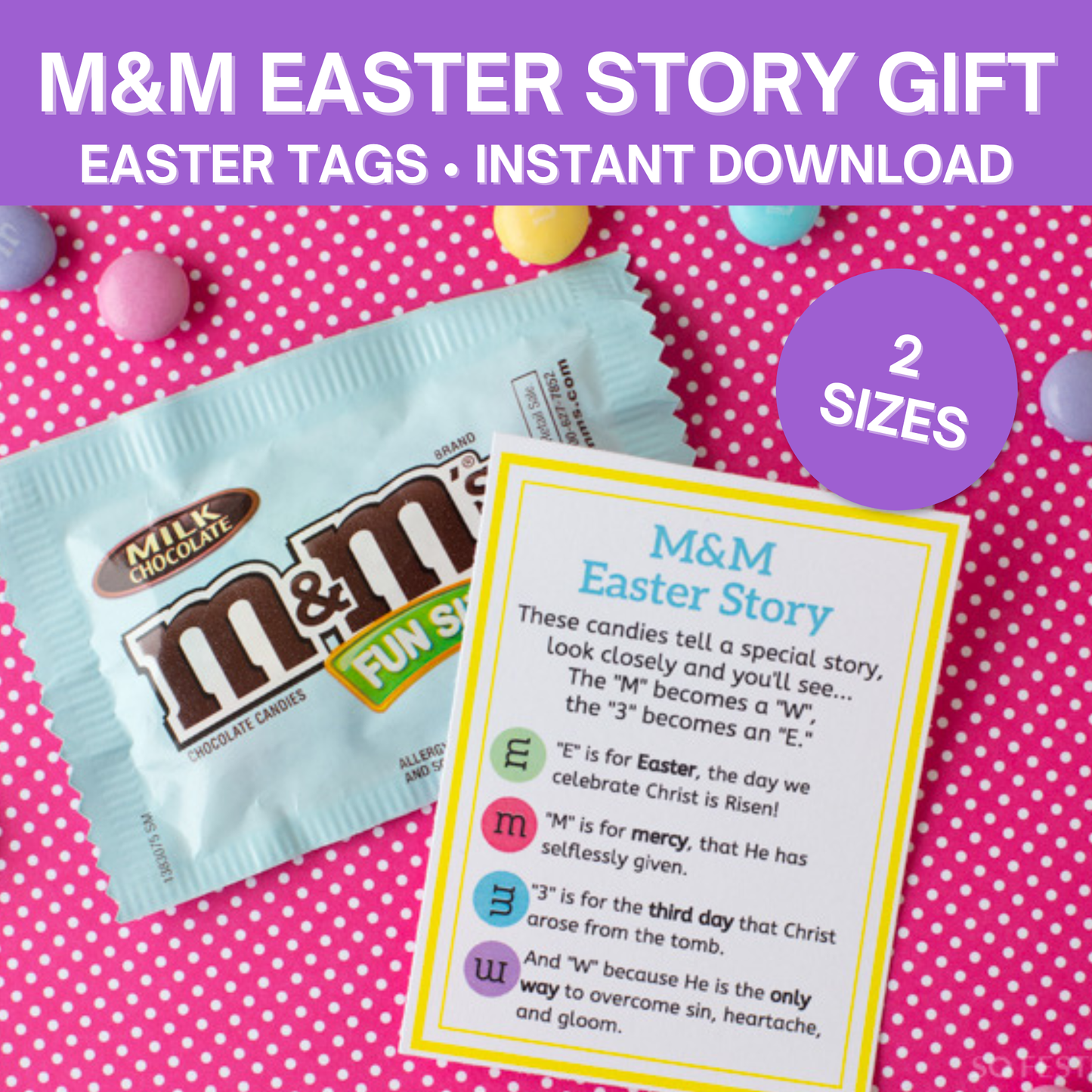 15 Easter Gift Tags Bargain Bundle- Printable Tags For Easy Easter Gifts