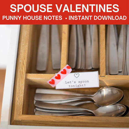 Punny House Valentine's Day Love Notes For Your Spouse