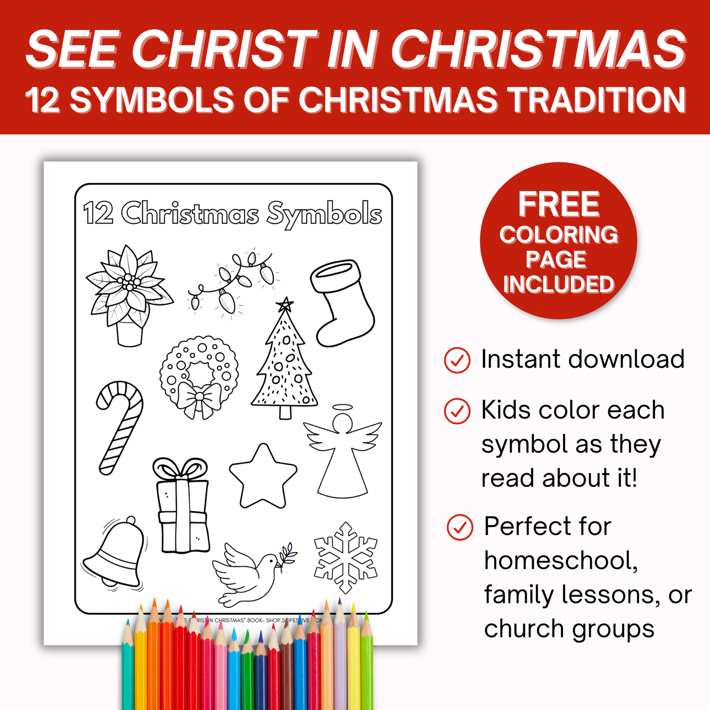 See Christ In Christmas: 12 Symbols of Christmas Tradition For Families