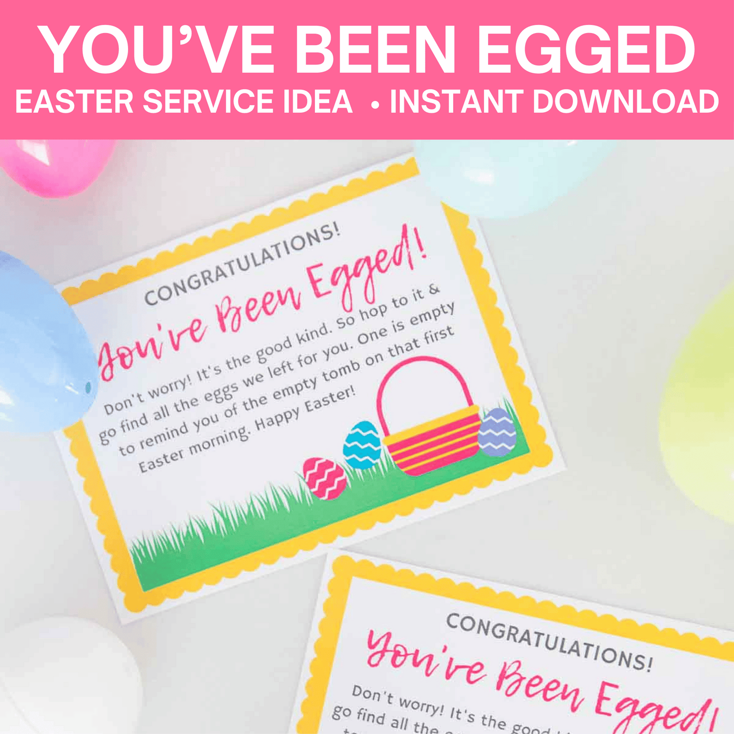 You've Been Egged- Easter Activity- Easter Service