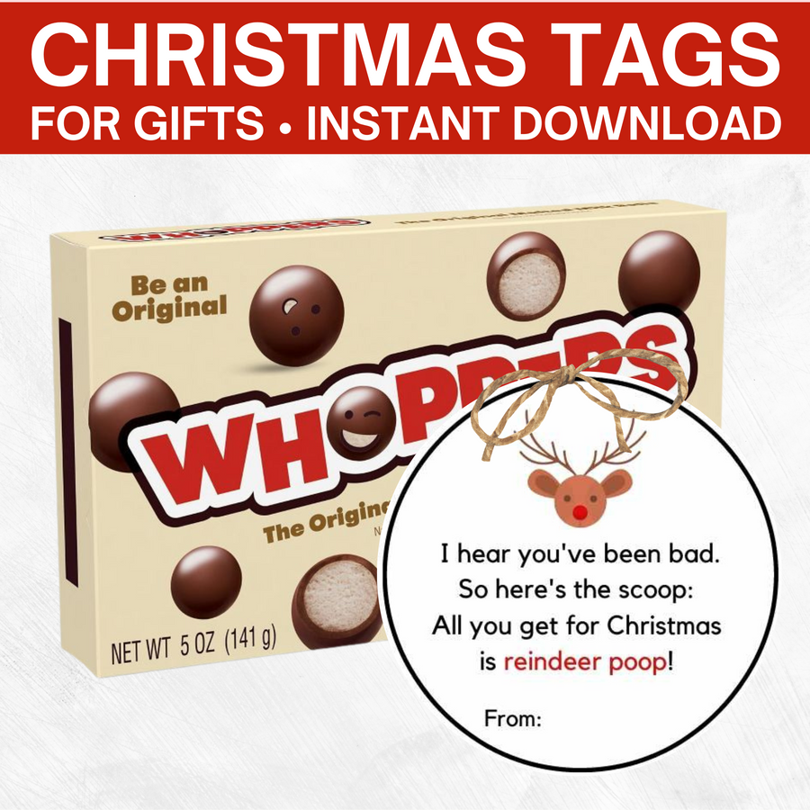 Reindeer Poop Christmas Gift Tags So Festive reindeer-poop-christmas-gift-tags-so-festive