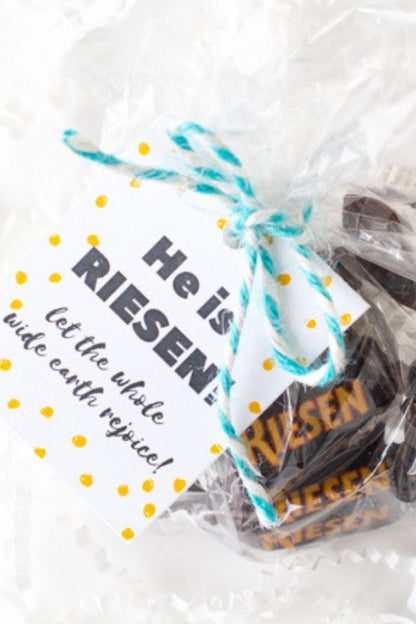 He is "Riesen"- Easter Gift Tags