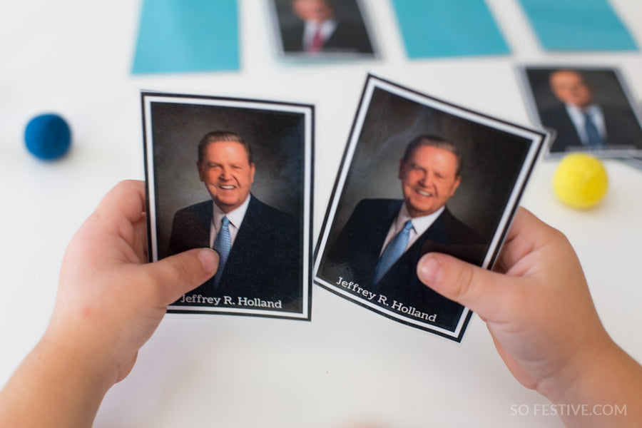 General Conference Church Leaders Matching Game