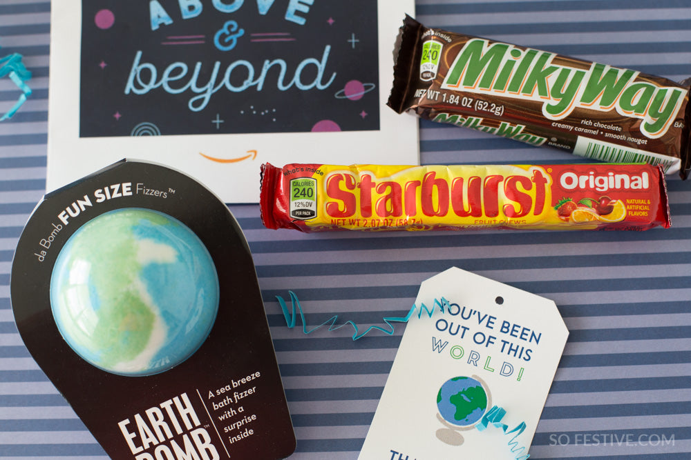 You're Been Out of this World- Thank You Gift Tags