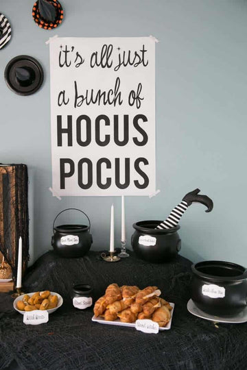 Hocus Pocus Halloween Party Kit- 10 Pages