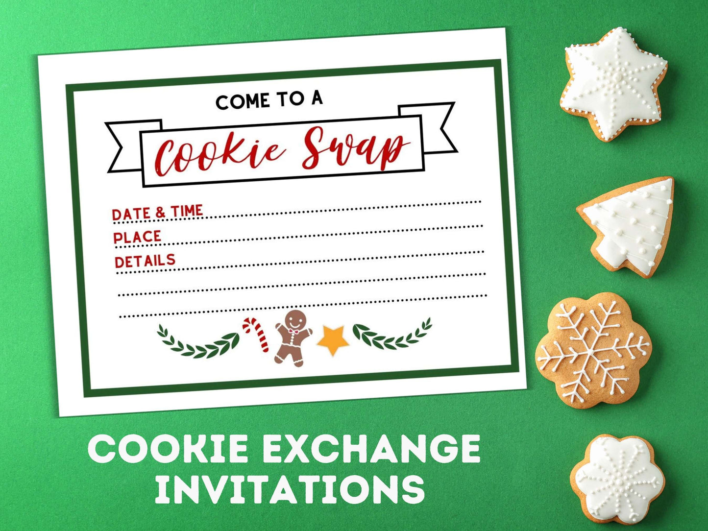 Holiday Cookie Exchange Party Pack
